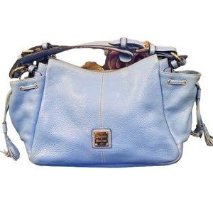 Carolina Blue Dooney & Bourke Leather Purse